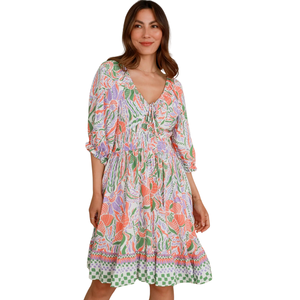 Vestido Mini Estampado para Mujer, Estilo Casual, para Primavera y Verano - Product Image 4