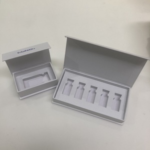 Ensemble d'emballage pour peptides, design de marque personnalisé, boîte-cadeau en papier pour flacon unique, 2 ml, 3 ml, 5 ml, 10 ml - Product Image 1