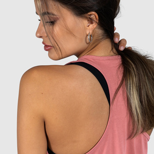 Camiseta sin Mangas para Mujer, Primavera-Otoño 2026, Alta Calidad, 100% Algodón, Tejido de Felpa, Secado Rápido, Transpirable, Estilo Casual Urbano - Product Image 4