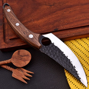 Couteau de Chef Moderne Fait Main en Acier Damas, Lames OEM/ODM Personnalisées en Gros, Utilitaire de Cuisine, Compatible Lave-Vaisselle - Product Image 5