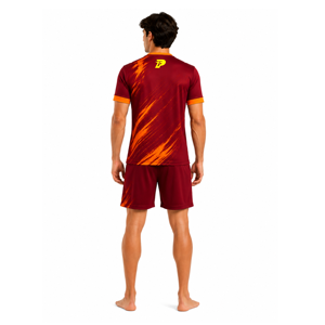 Vêtements de football américain à carreaux personnalisés, tailles plus grandes, maillots et shorts personnalisés, couleurs d'équipe, noms et numéros des joueurs, 100% polyester - Product Image 4