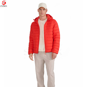 <b>Men's</b> Winter Padded <b>Lightweight</b> Warm Quilted Hooded Eco-Friendly Quick Dry Breathable High Street Style Outdoor <b>Jacket</b> Cotton - Product Image 6