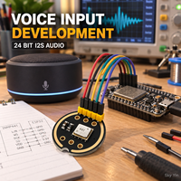 Module de microphone omnidirectionnel MEMS INMP441, capteur audio numérique I2S, faible consommation 61dBA pour projets ESP32 DSP MCU