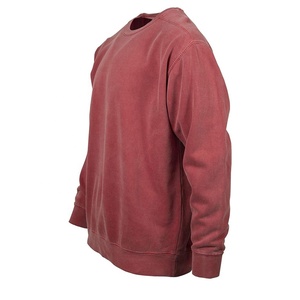 Sudadera sostenible para hombre, Sudadera de cuello redondo de lana de algodón de bambú, jerséis de lana ecológicos para hombres - Product Image 3