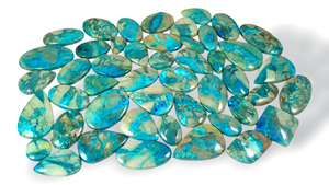 Piedras Preciosas Sueltas de Crisocola Natural en Formas Mixtas, Cabujones para Joyería, Piedra Mineral en Bruto - Product Image 2
