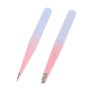 Super Solid Private Label Wholesale Eyelash Extension Tweezers Bag TOP Steel Pvc Box Stainless Packaging Paper Material Origin