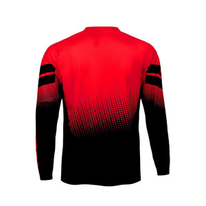 Maillot de course moto pour homme, design personnalisé par sublimation, respirant, séchage rapide, manches longues, % polyester, maillot de motocross - Product Image 2