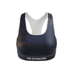Sujetador Deportivo Personalizado LUUK INTERNATIONAL para Mujer, Ligero, de Alta Sujeción, Estilo Racerback, Sin Costuras, de Spandex, para Yoga, Gimnasio y Entrenamiento - Product Image 2