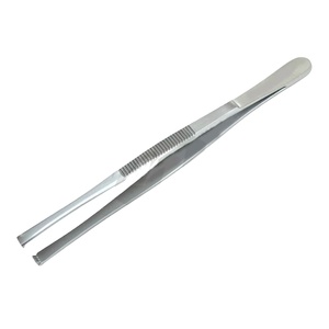 Pince à dissection chirurgicale à dents de rat 4x5, 5,5 pouces, en acier inoxydable, pour tissus, instruments médicaux - Product Image 1