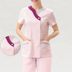 Uniforme Médico Elástico, Conjunto de Enfermera, Uniforme de Hospital y Laboratorio, Tela de Algodón, Unisex, para Doctor - Product Image 5