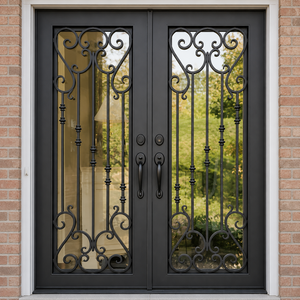 Diseños de Puertas de Entrada de Hierro Forjado: Puertas de Entrada Hechas a Mano de Lujo Personalizadas para Entradas de Hogares Seguras y Elegantes para Casas Modernas - Product Image 4