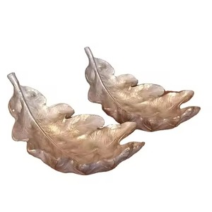 Premium Home Metal Dry Fruits Bowl Elegant Snack Serving Dish Decorative Tableware Gift Item - Product Image 1