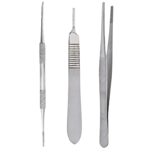 7 Pcs Home Podiatry Kit with Carrying Case Nail Care Foot Treatment Pedicure Tools Set Professional Foot Care Instrument Kit - Product Image 5