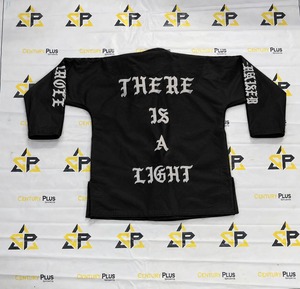 Kimono Personalizado Negro Shoyoroll x Born x Raised, Kimono Blanco para Jiu-Jitsu Brasileño BJJ, 100% Algodón, 440g, Conjunto de Uniforme de Artes Marciales - Product Image 4