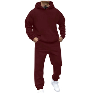 Conjunto Deportivo Personalizado de Poliéster para Hombre, Sudadera con Capucha y Pantalones Deportivos, Marca Privada, Diseño Personalizado, Ropa de Entrenamiento - Product Image 2