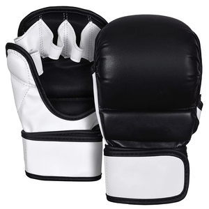 High Quality Knitted Half Finger Boxing Gloves Half Finger Punching <b>Bag</b> Gloves Heavy Punching <b>Bag</b> Gloves - Product Image 4
