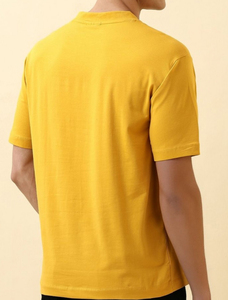 Camiseta de Algodón Estampada para Hombre, Estilo Casual, Cuello Redondo, Manga Corta, Transpirable, Corte Regular, para Uso Diario, OEM ODM - Product Image 2