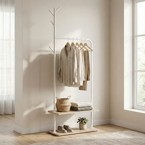 Qualité OEM, Meuble de rangement pour la maison, Organisateur eBay, Fabricant de articles ménagers MIT, Porte-vêtements pour entrée et buanderie, Métal de Taïwan - Product Image 2