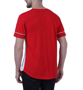 T-shirt personnalisé vintage décontracté unisexe à manches courtes col rond style streetwear en coton imprimé, maillot de baseball et de football - Product Image 6