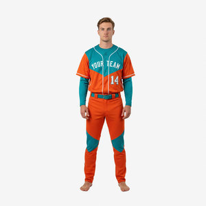 2026 Best Quality Sublimation <b>Baseball</b> Uniforms For Youth Breathable 100% Polyester Lightweight <b>Baseball</b> Uniform - Product Image 2