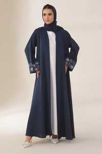 Abaya de prière islamique modeste pour femmes, robe noire conçue pour les femmes musulmanes de Dubaï, de Turquie et d'Afrique, robe Abaya Dubaï - Product Image 3