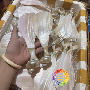 ช้อนเปลือกหอยมุกสำหรับเสิร์ฟคาเวียร์ ไข่ และมูส ขายดีสำหรับชิมอาหาร หรือคนกาแฟ - CARYLN - Product Image 3