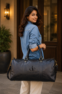 Hot Sale Crunch Leather Luggage Bags Multi Uses Handmade Bag Unisex Travel Bag <b>Big</b> Size Multi Uses Hair on Hide <b>Handbag</b> - Product Image 6