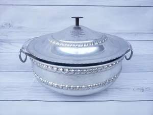 Plat de service en acier inoxydable avec couvercle, chauffe-plat pour buffet, pot de service pour la restauration, vaisselle pour hôtel et restaurant - Product Image 3