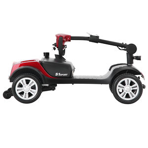 Scooter Eléctrico Plegable Sweetrich S1 de 12 Ah, Scooter de Movilidad para Viajes con Autonomía de 15 km y Asiento Giratorio - Product Image 6