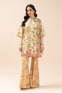 Ensemble de robe en coton imprimé, vêtements indiens et pakistanais, collection d'été, doux et respirant, tenue pour femmes en 3 pièces, à porter au quotidien - Product Image 4