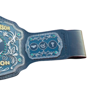 Nouvelle ceinture de championnat de lutte personnalisée, haute qualité, thème KPW, trophée exclusif édition collector, objet de collection de lutte. - Product Image 4