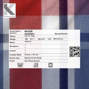 Tissus de chemiserie personnalisés de haute qualité, tissus écologiques pour chemises et surchemises pour hommes - Product Image 4