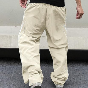 OEM Custom Men's Oversized Cargo <b>Pants</b> Baggy Streetwear Multi Pocket Printing Embroidery Factory - Product Image 2