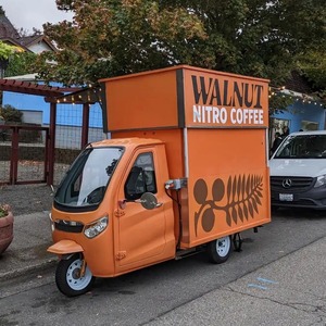 Modern Design <b>Electric</b> Three Wheel Concession Stand Food Trailer For Mobile Street Business Catering Services Outdoor Events - Product Image 1