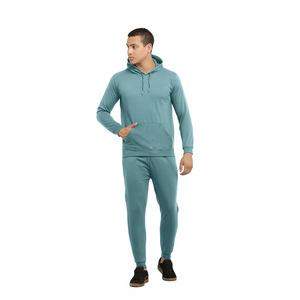 Conjunto Deportivo Oversize para Hombre, Sudadera con Capucha y Pantalones de Chándal, 490 GSM, Felpa de Algodón Gruesa, Estilo Urbano, OEM, Marca Privada - Product Image 2