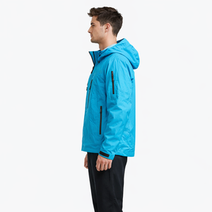 <b>Mens</b> Waterproof <b>Jacket</b> <b>Lightweight</b> Hooded Windbreaker Outdoor <b>Rain</b> Coat Streetwear Y2K Style Wholesale <b>Men's</b> <b>Jackets</b> - Product Image 3