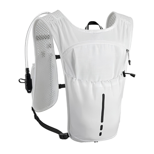 Chaleco de Hidratación Reflectante de Nailon para Correr, Maratón, Senderismo, Ligero, Transpirable, con Depósito de Agua, Mochila con Botella Flexible para Hombre y Mujer - Product Image 2