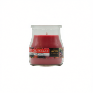 Candela Profumata al Mirtillo Rosso 100g in Barattolo di Vetro per Decorazione Casa - Product Image 2