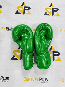 ถุงมือชกมวยรุ่น Fairtex One สีเขียวสั่งทำพิเศษ ดีไซน์สายรัดสวมใส่สบาย ทนทาน ผลิตจากหนังแท้สำหรับการฝึกซ้อม - Product Image 4