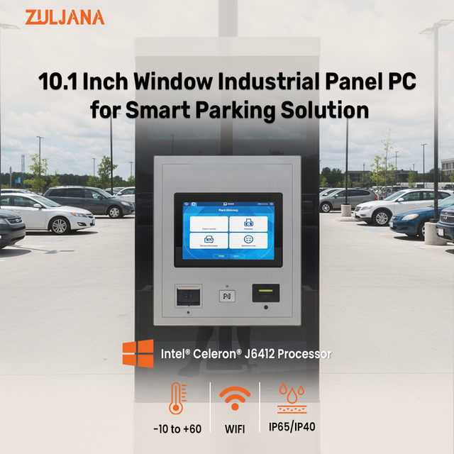 All-In-One 10.1" Window 11 Industrial PC With High Quality Brightness 400 Nits FHD Display1280*800 Touch Screen Panel PC