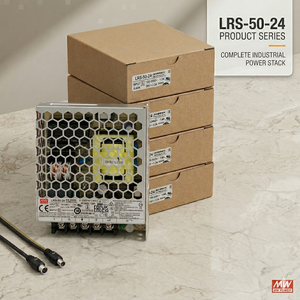 Fuente de Alimentación Mean Well 24V 50W LRS-50-24 |   Distribuidor Autorizado 100% Original |   Stock Disponible en Taiwán |   Envío Rápido en 48H - Product Image 3