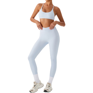 Custom Logo Women's High-Waist V-<b>Shape</b> Yoga <b>Leggings</b> Seamless Workout Pants Sports Plus Size Fitness Push Stretchy Solid - Product Image 4
