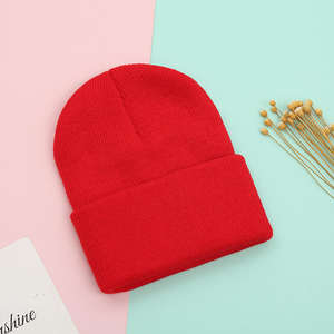Gorros de Invierno Personalizados al por Mayor para Bebés y Niños Pequeños, Unisex, Cálidos y Cómodos, de Punto Acrílico, Lisos, para Viajar - Product Image 4