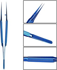 Nuevo Juego de Pinzas Quirúrgicas Manuales de Acero, Rectas y Curvas, con Punta Fina, para Procedimientos Delicados - Product Image 5