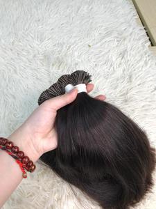 Super Double Drawn Micro Link Raw Virgin Itip Extension Cheveux Remy Humains Vente en Gros-Verdors I Tip Hair Extensions - Product Image 4