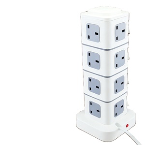Nuevo Enchufe de Protección contra Sobrecargas USB para el Hogar 2026, Universal, Vertical, Protección Independiente Multifuncional, Enchufe de Oficina EU/UK/AU 10A CN - Product Image 1