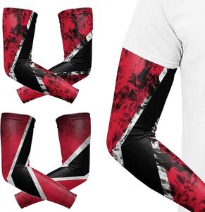 Mangas de compresión deportivas lisas personalizadas para hombre, cubre brazos para fútbol americano disponibles - Product Image 4