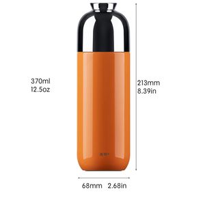 Elegante Thermos per Tè da 370ml in Acciaio Inox con Rivestimento in Titanio Viola, Infusore per Bevande Calde e Fredde - Product Image 3