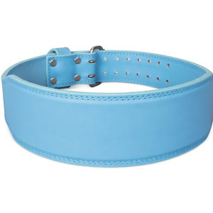 Ceinture de musculation professionnelle sur mesure en cuir de vachette de 10 mm d'épaisseur, respirante, pour haltérophilie et powerlifting, avec soutien lombaire - Product Image 1