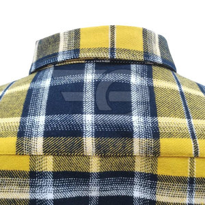 Camisas de Franela para Hombre, Casuales, de Manga Larga, de Algodón a Cuadros, Suaves y Cómodas, con Botones, para Exteriores, a la Moda - Product Image 5